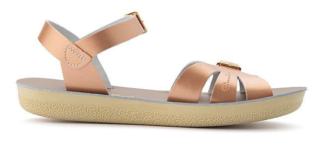 Salt Water Sandals Ladies Boardwalk Rose Gold
