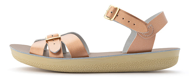 Salt Water Sandals Ladies Boardwalk Rose Gold