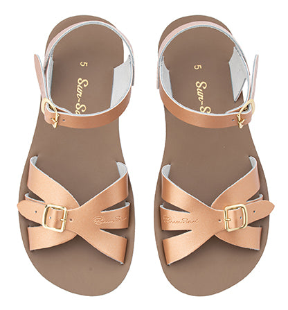 Salt Water Sandals Ladies Boardwalk Rose Gold