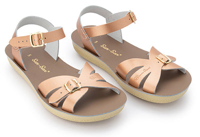 Salt Water Sandals Ladies Boardwalk Rose Gold