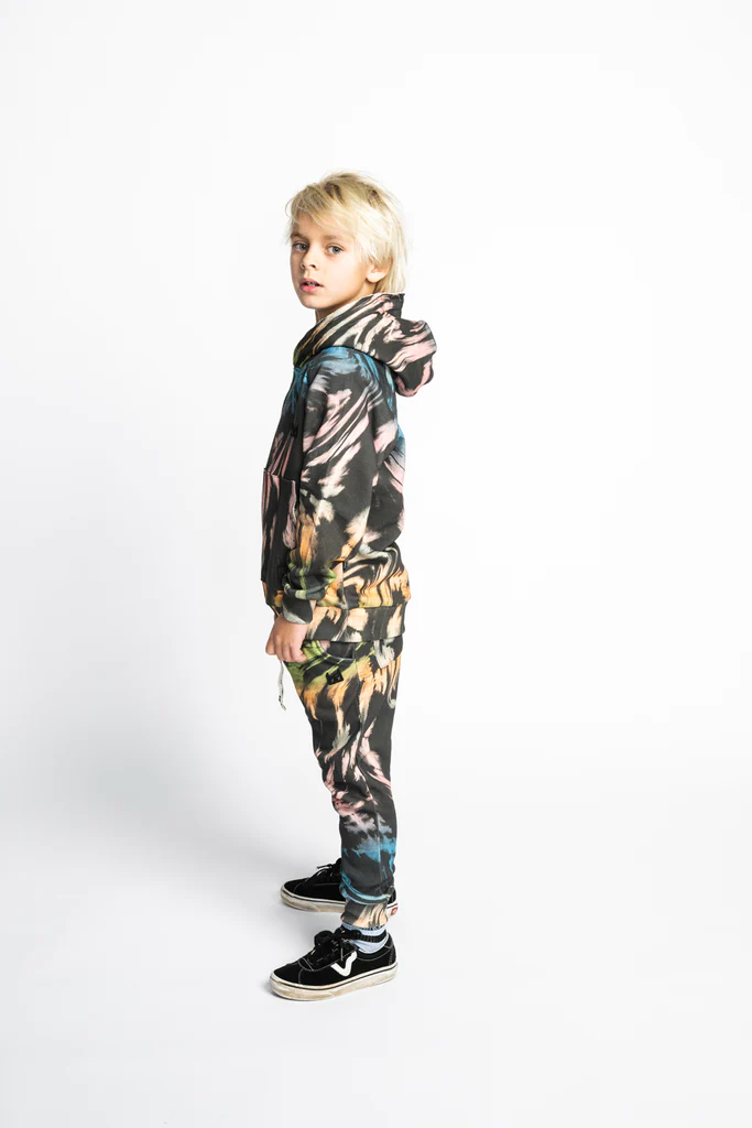 Munster Coolpool Track Pant Colour Swirl in Multi