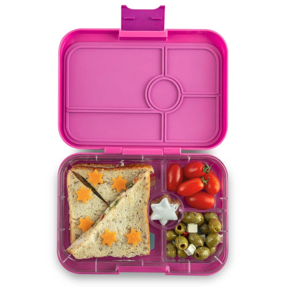 Yumbox Tapas Bento Box - Purple - 5 Compartment Tray