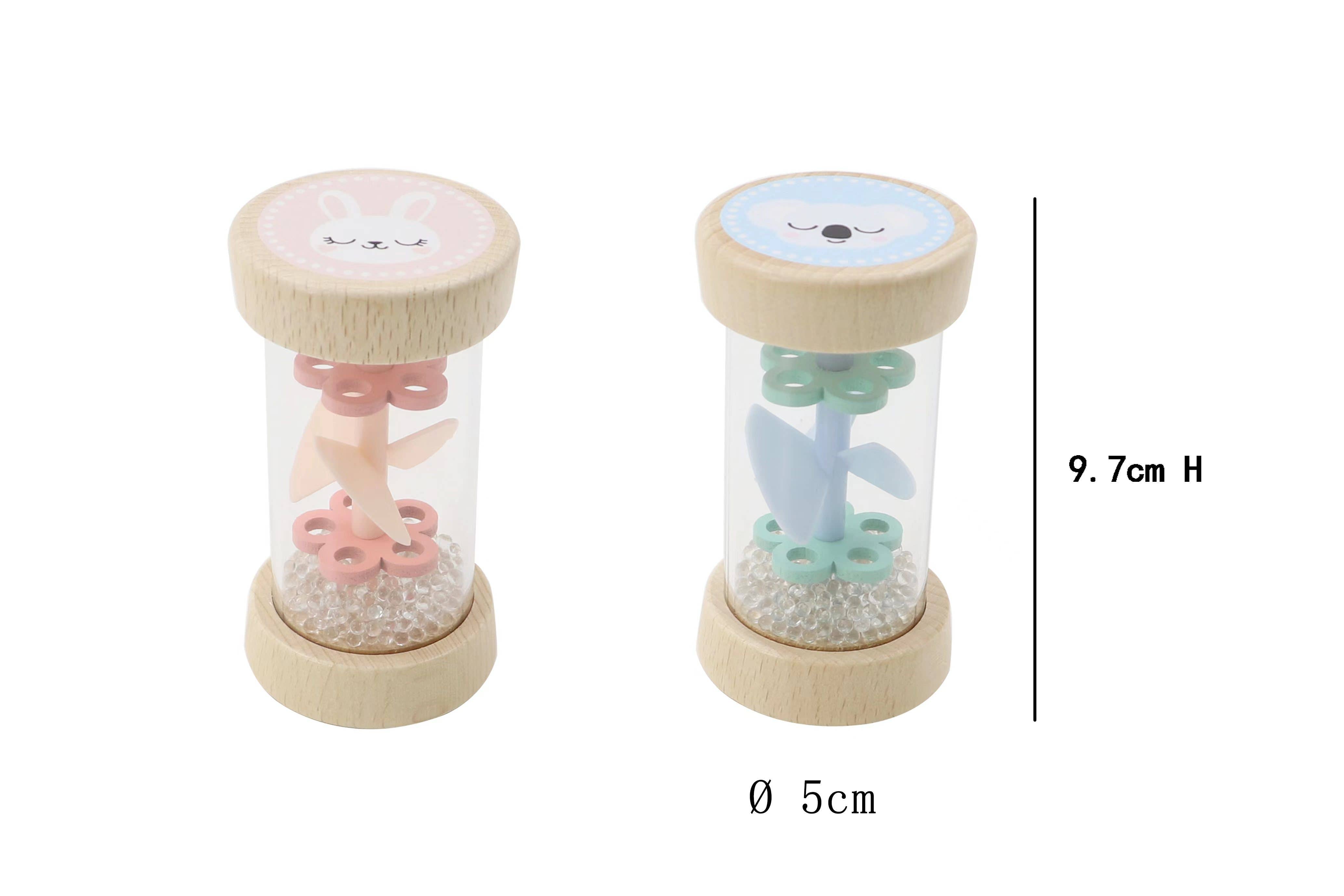 Wooden Koala & Bunny Mini Rainmaker