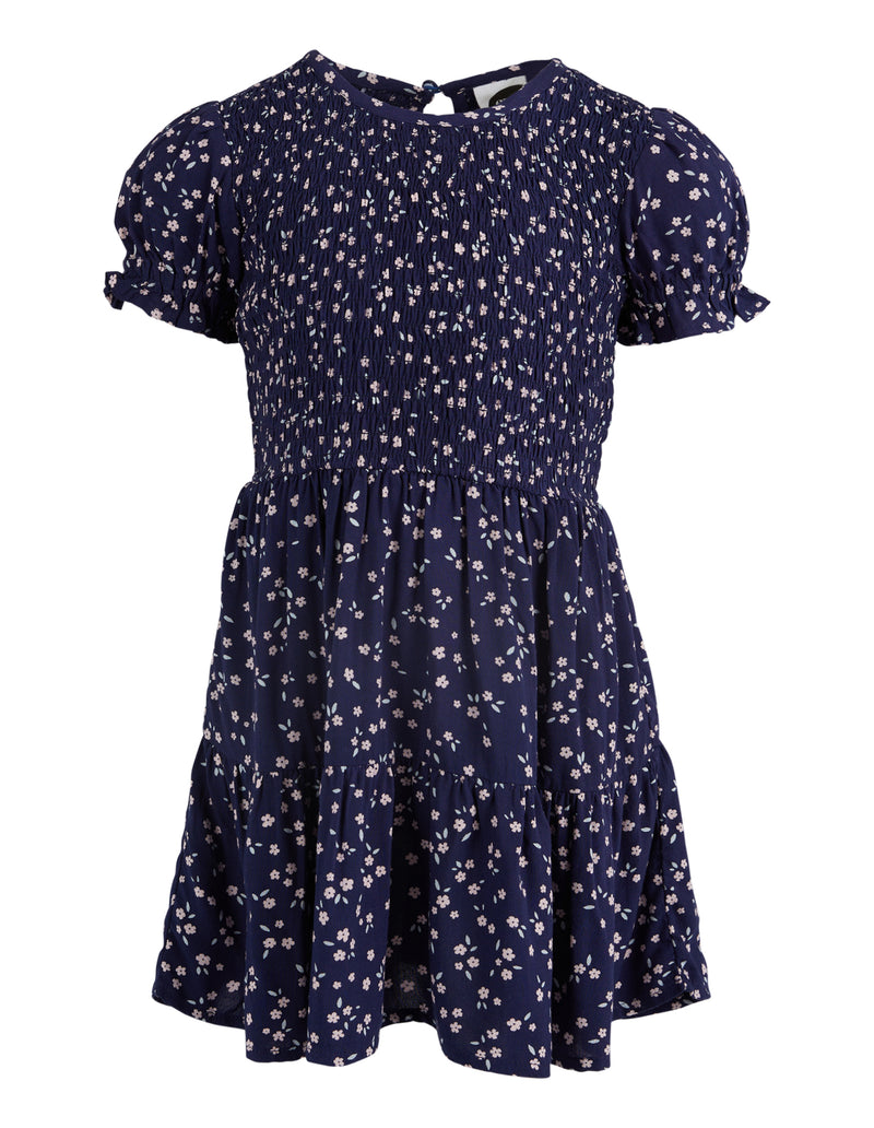 Eve Girl Lou dress in Blue print