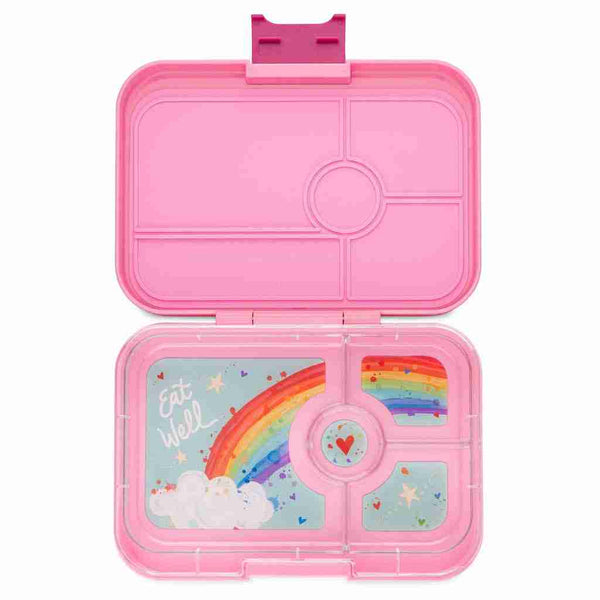 Yumbox Tapas Rainbow Bento Box in pink