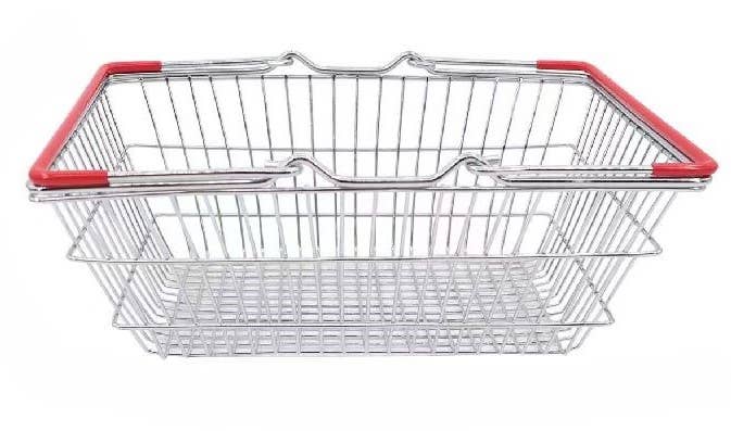 Toyslink Shopping Basket with Red Handle
