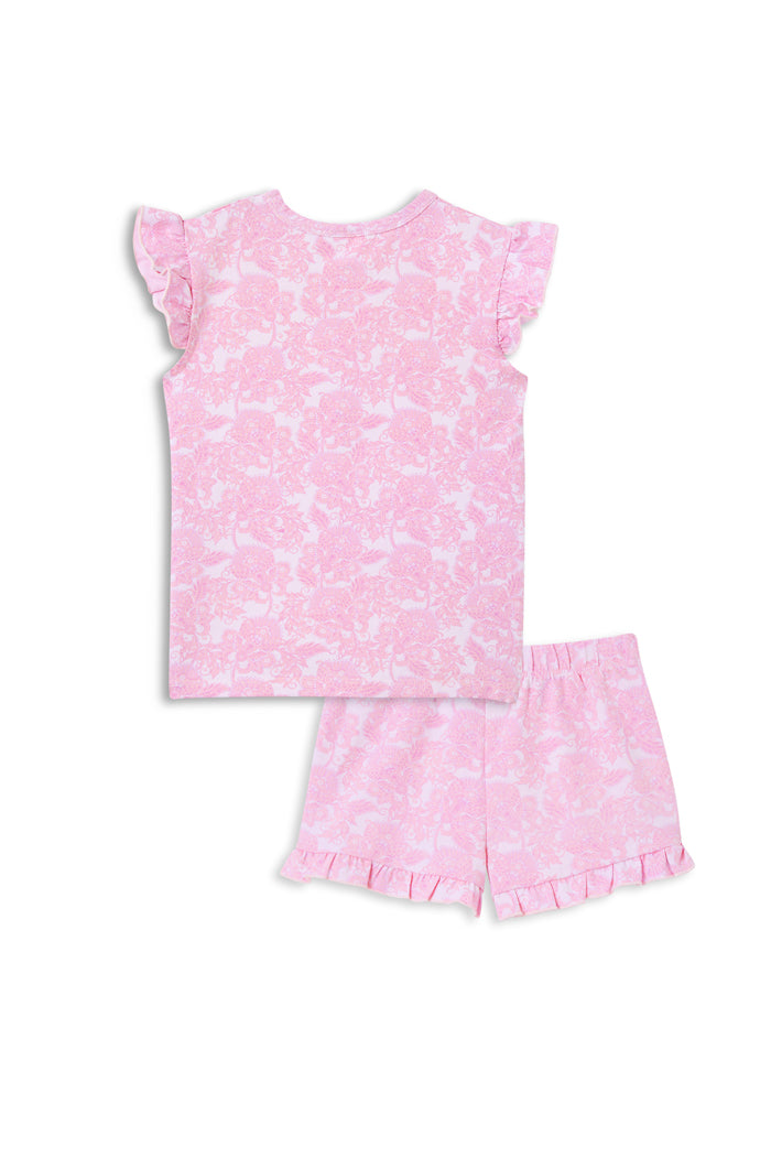 Milky Paisley Pyjamas Pink in Multi