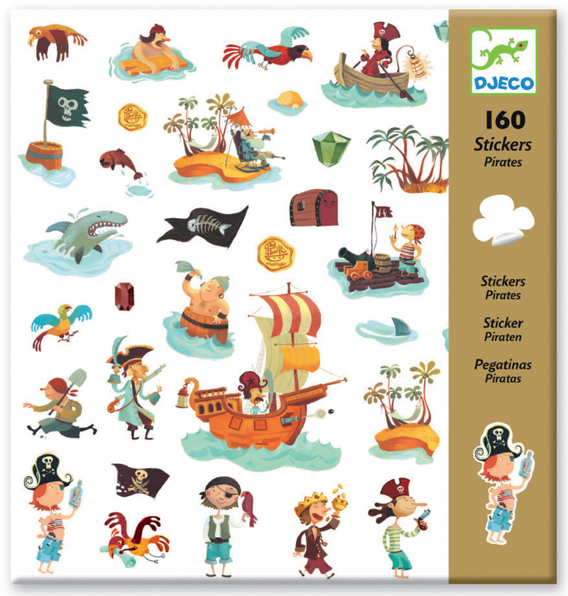 Djeco Pirate Stickers