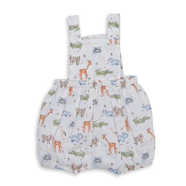 Tiny Twig safari overall in multi colours