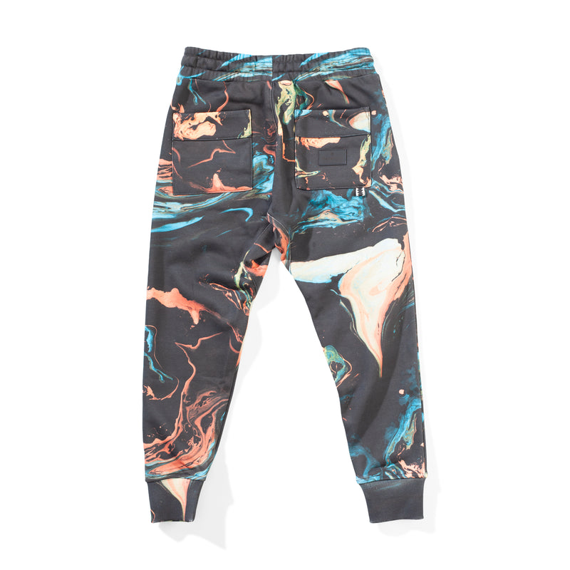 Munster Slick Me Pant Paint Swirl in Multi
