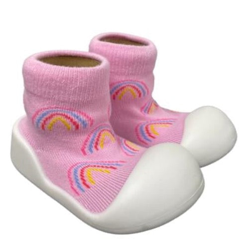 Little Eaton Rubber Soled Socks in various designs