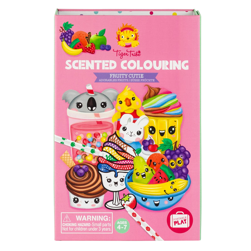 Tiger Tribe Scented Colouring Fruity Cutie