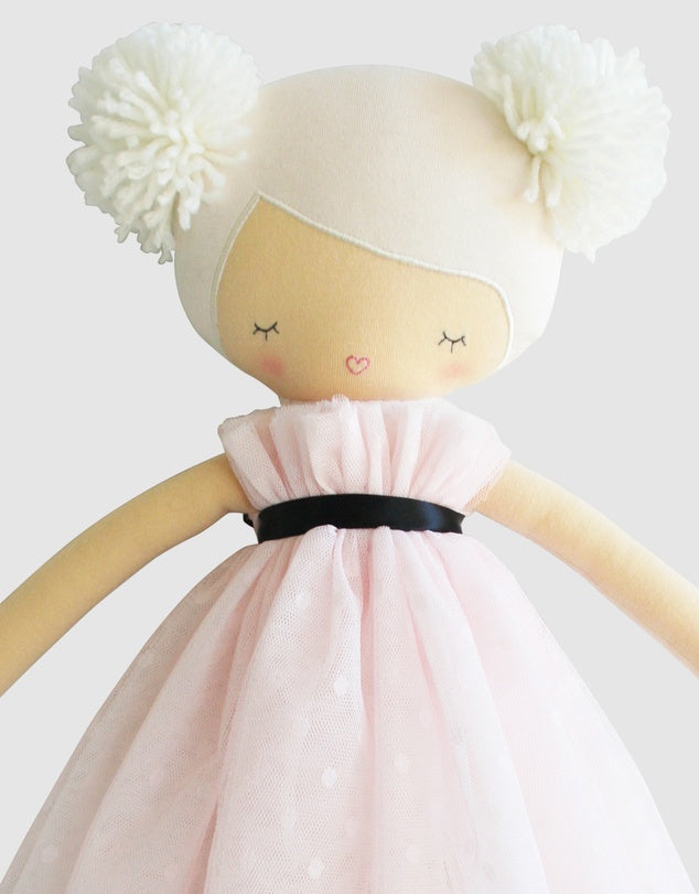Alimrose Scarlett Pink Pom Pom Doll 48cm