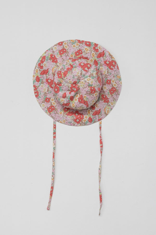 Smox Rox Sunhat Poppy in floral
