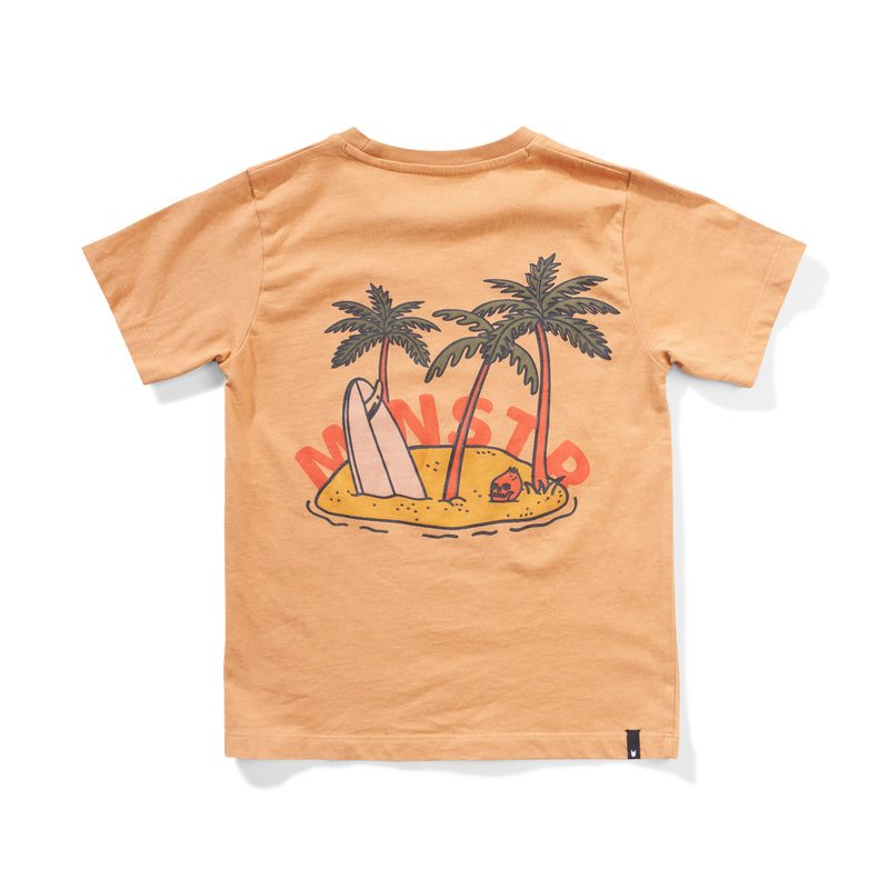 Munster Munisland SS Tee Light Mustard in Yellow