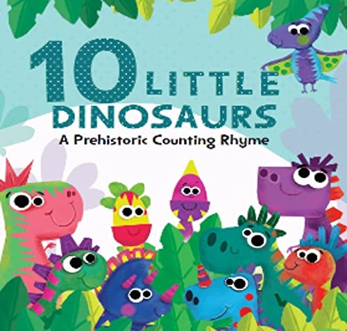 10 Little Dinosaurs counting rhyme book