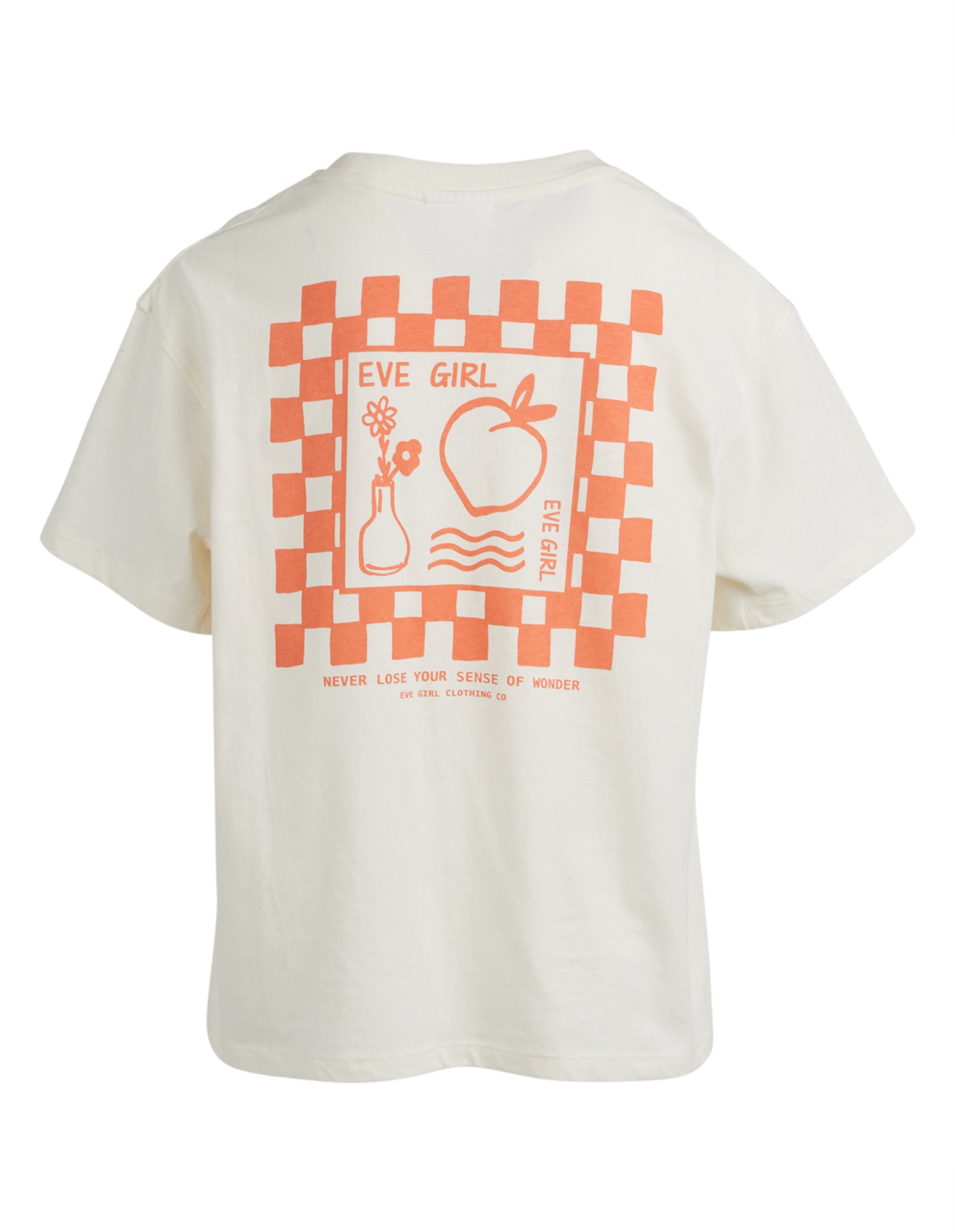 Eve Girl wonder tee in vintage white