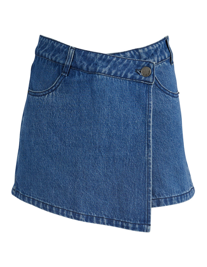 Eve Girl Chloe skort denim in blue