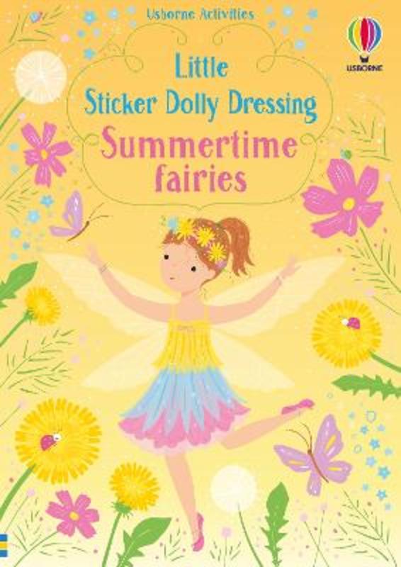 Usborne Little Sticker Dolly Dressing Summertime Fairies