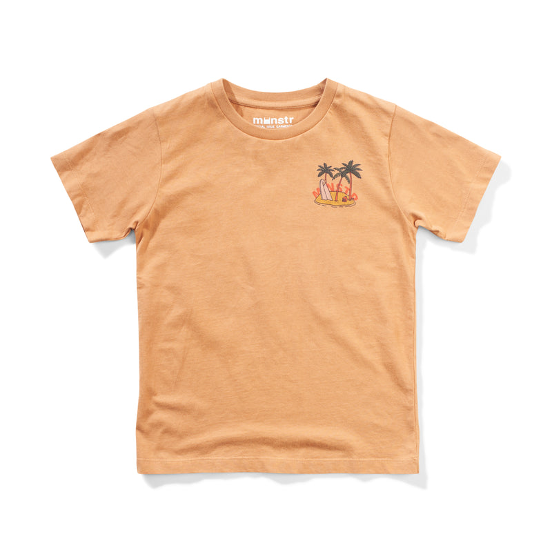 Munster Munisland SS Tee Light Mustard in Yellow