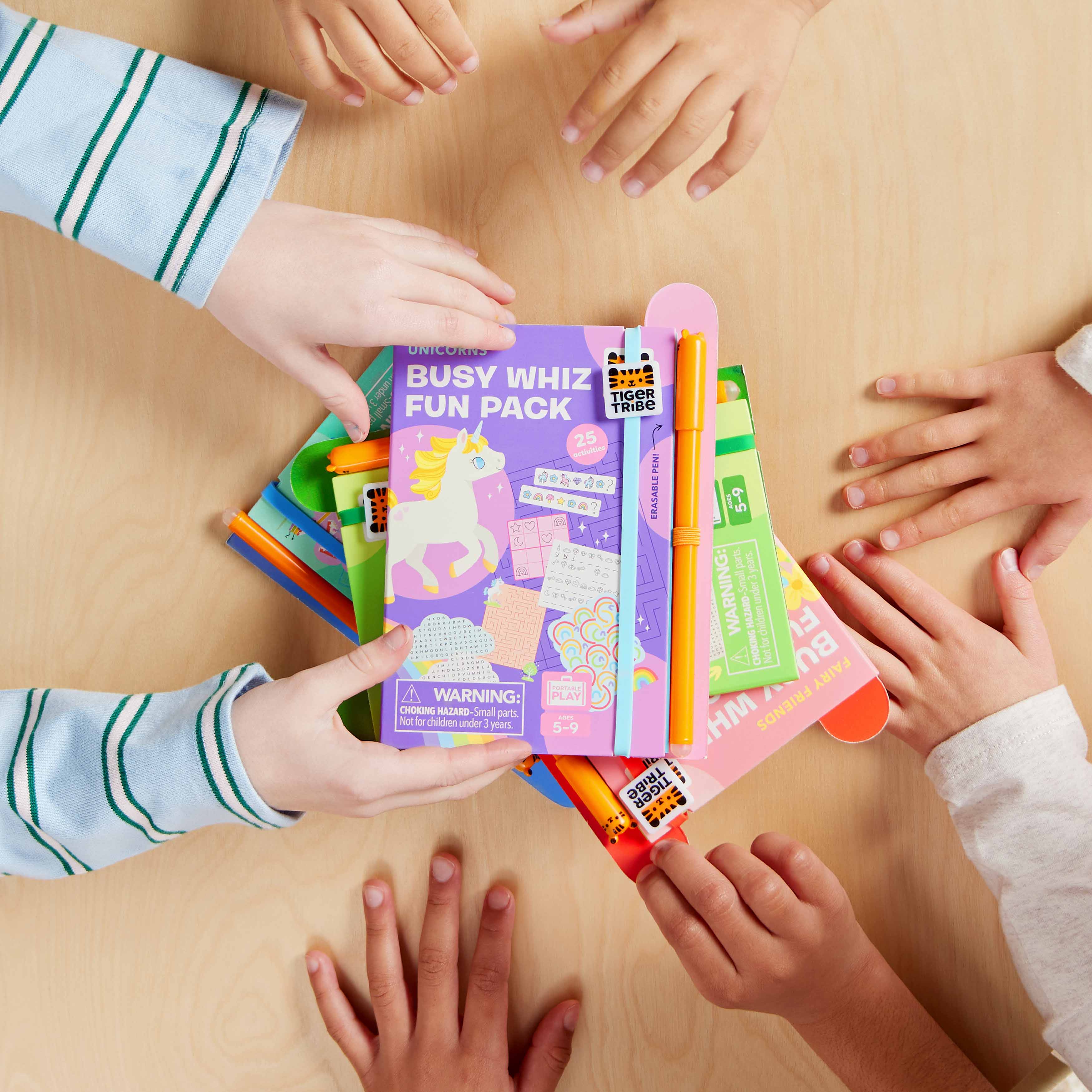 Tiger Tribe busy whiz fun pack unicorns