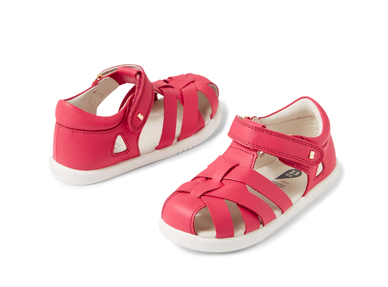 Bobux Kid+ tropicana sandal radiant raspberry
