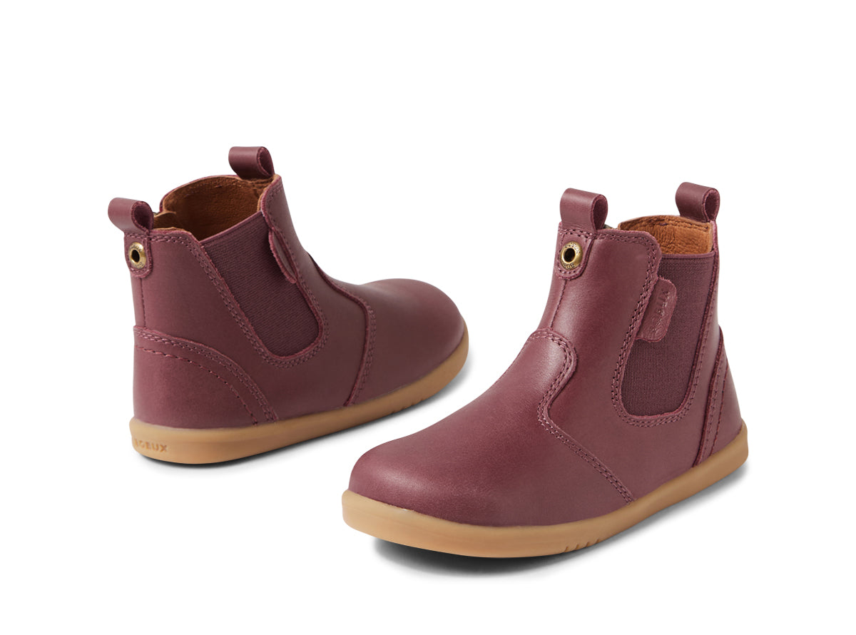 Bobux I-Walk Jodhpur boot fig in purple
