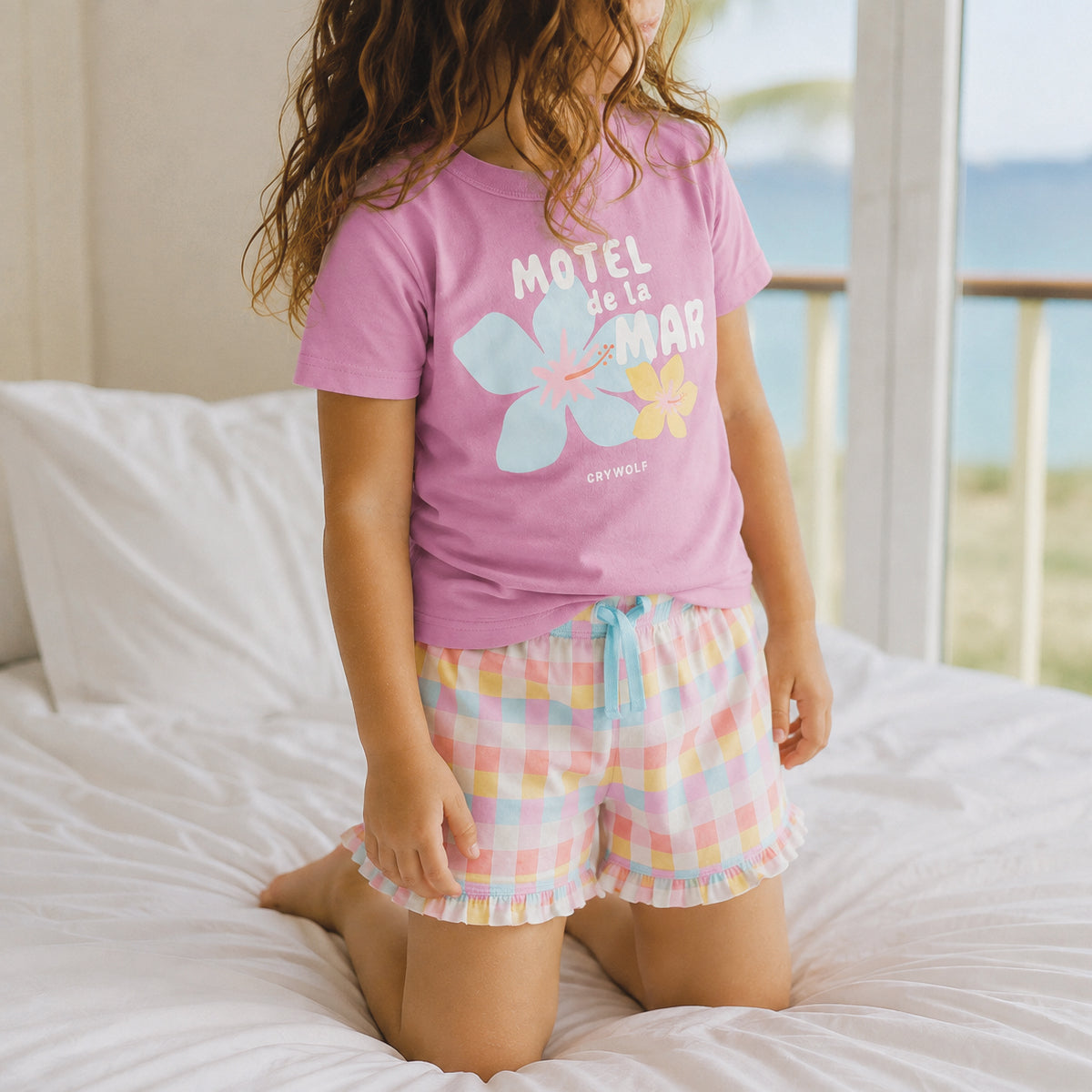 Crywolf Short Sleeve Sleep Set - Motel de la Mar