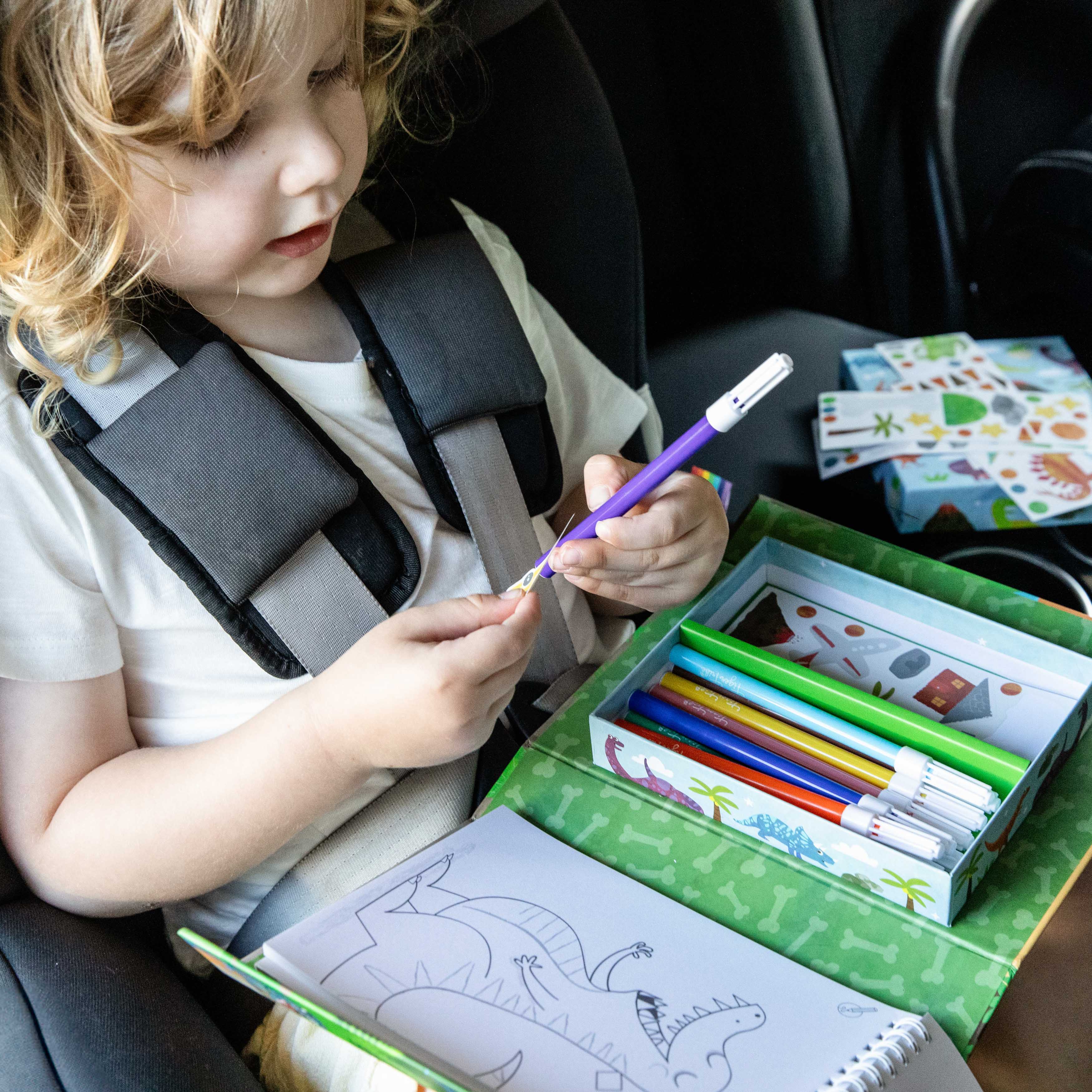 Tiger Tribe Colouring set Dinosaurs