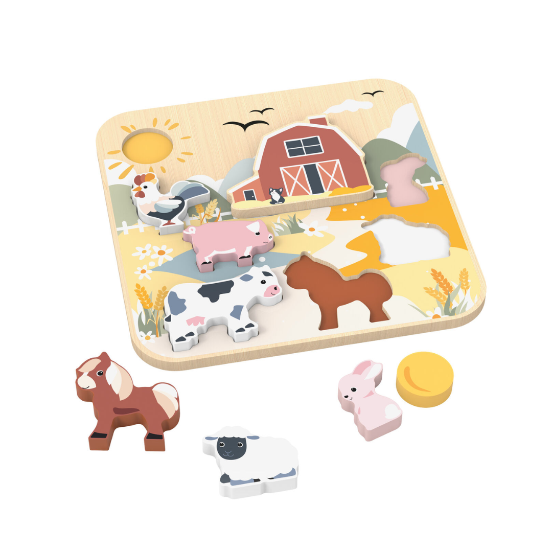 Speedy Monkey Farm Chunky Puzzle