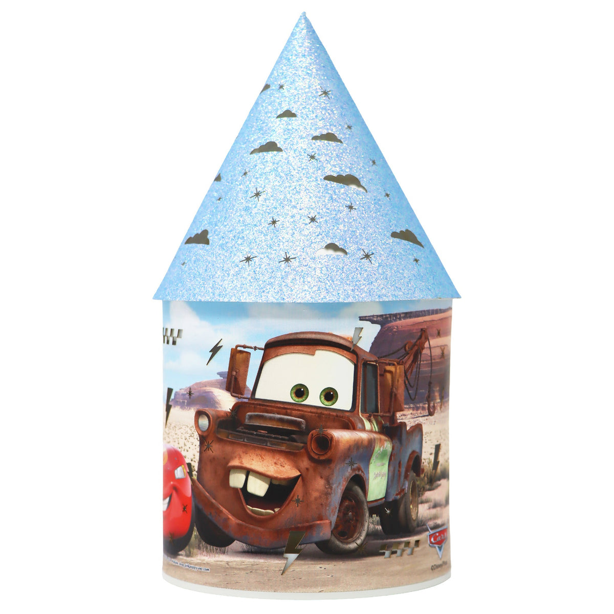 Pink Poppy Disney Cars LED Colour Changing Lantern