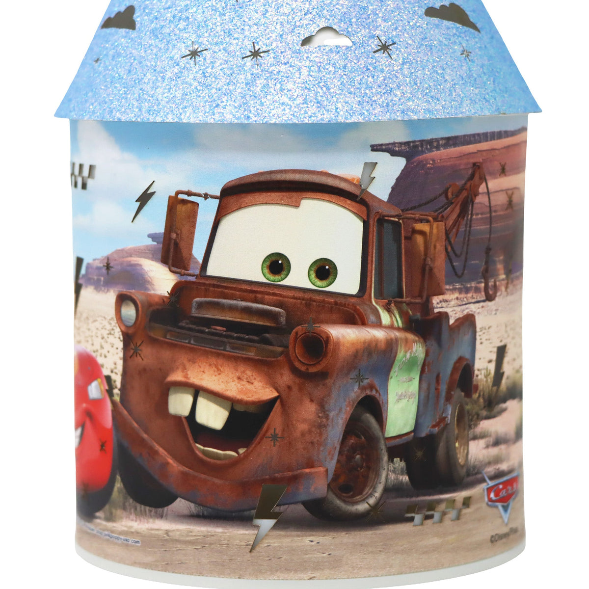 Pink Poppy Disney Cars LED Colour Changing Lantern
