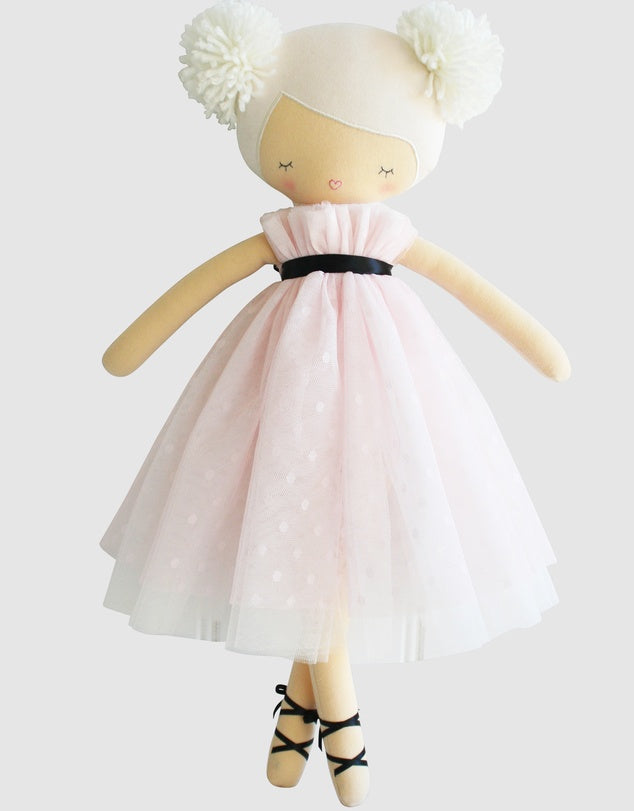 Alimrose Scarlett Pink Pom Pom Doll 48cm