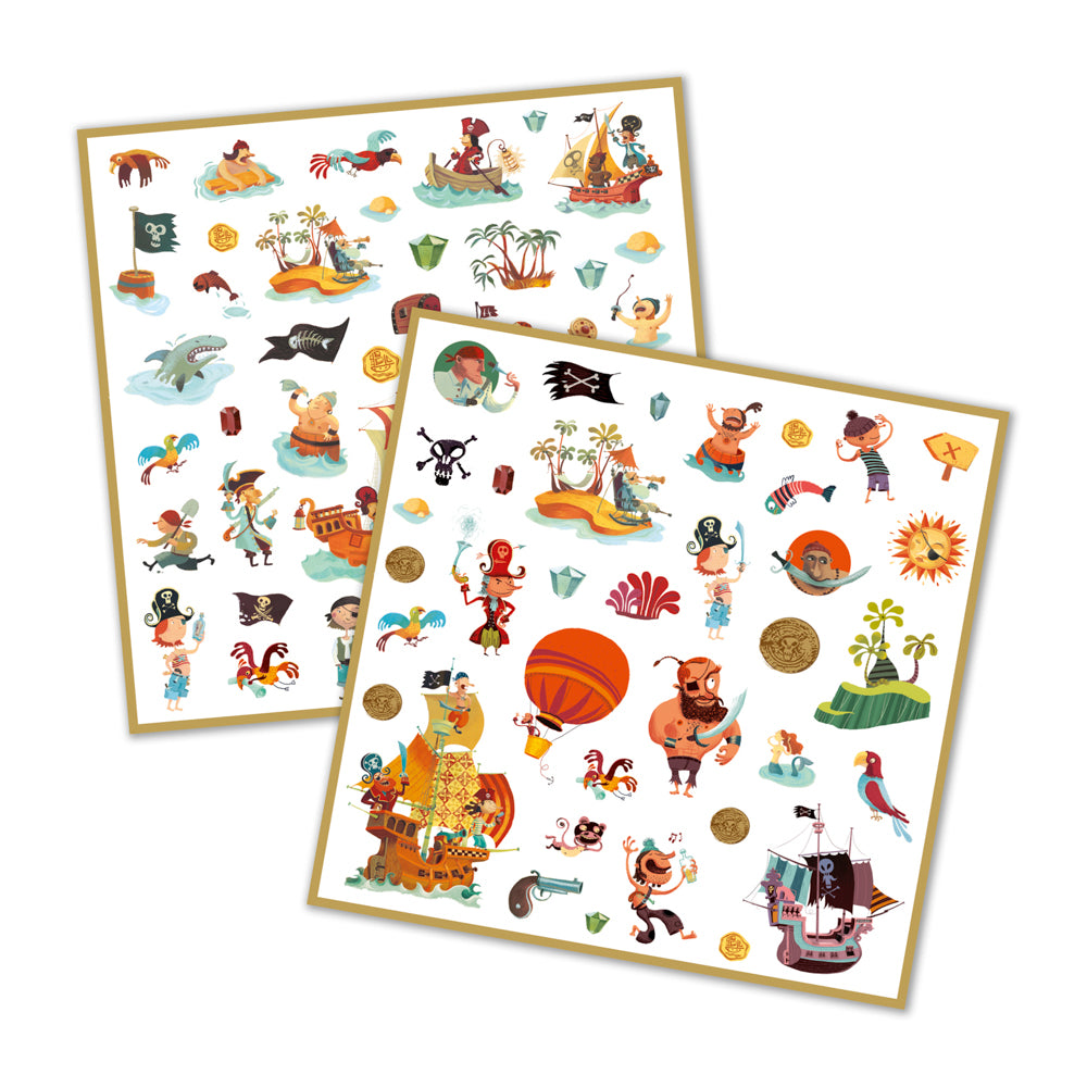 Djeco Pirate Stickers