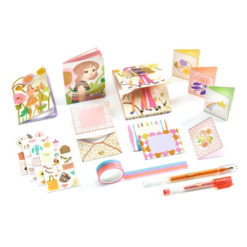 Djeco Tinou Stationery Cabinet Fashion Themed