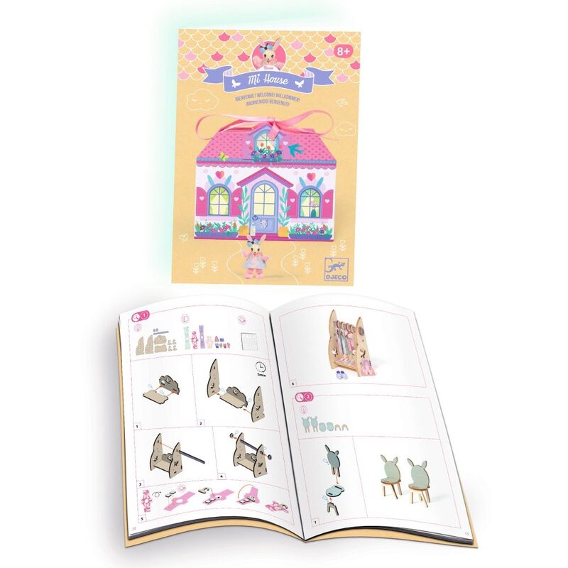 Djeco Rosie Mi House Model-making Miniature Home Kit