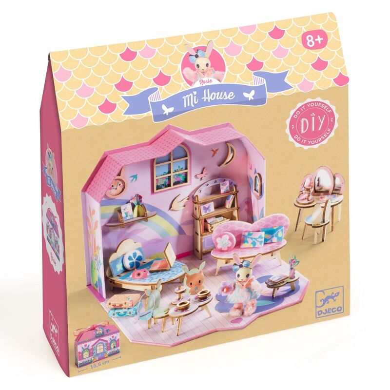 Djeco Rosie Mi House Model-making Miniature Home Kit
