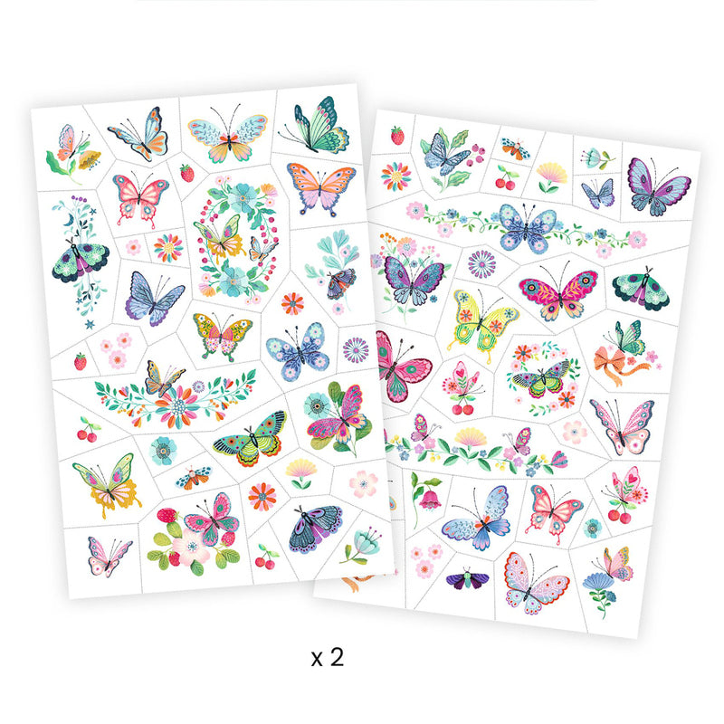 Djeco 50+ Dream Butterflies Tattoos
