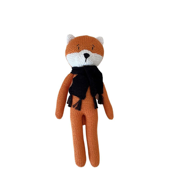 ES Kids Knitted Fox Rattle - 25cm