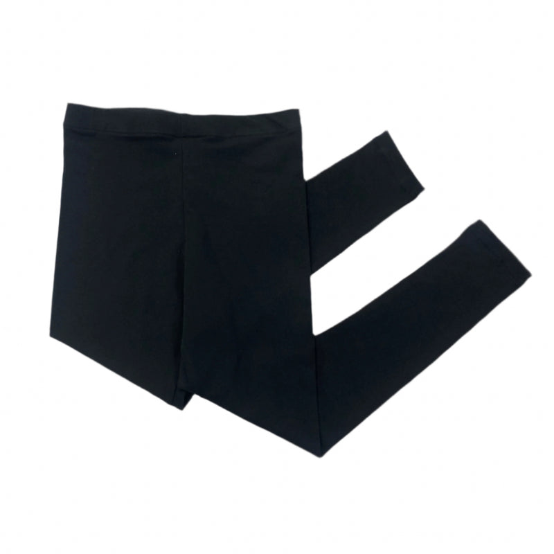 School Leggings straight leg in Lycra Black