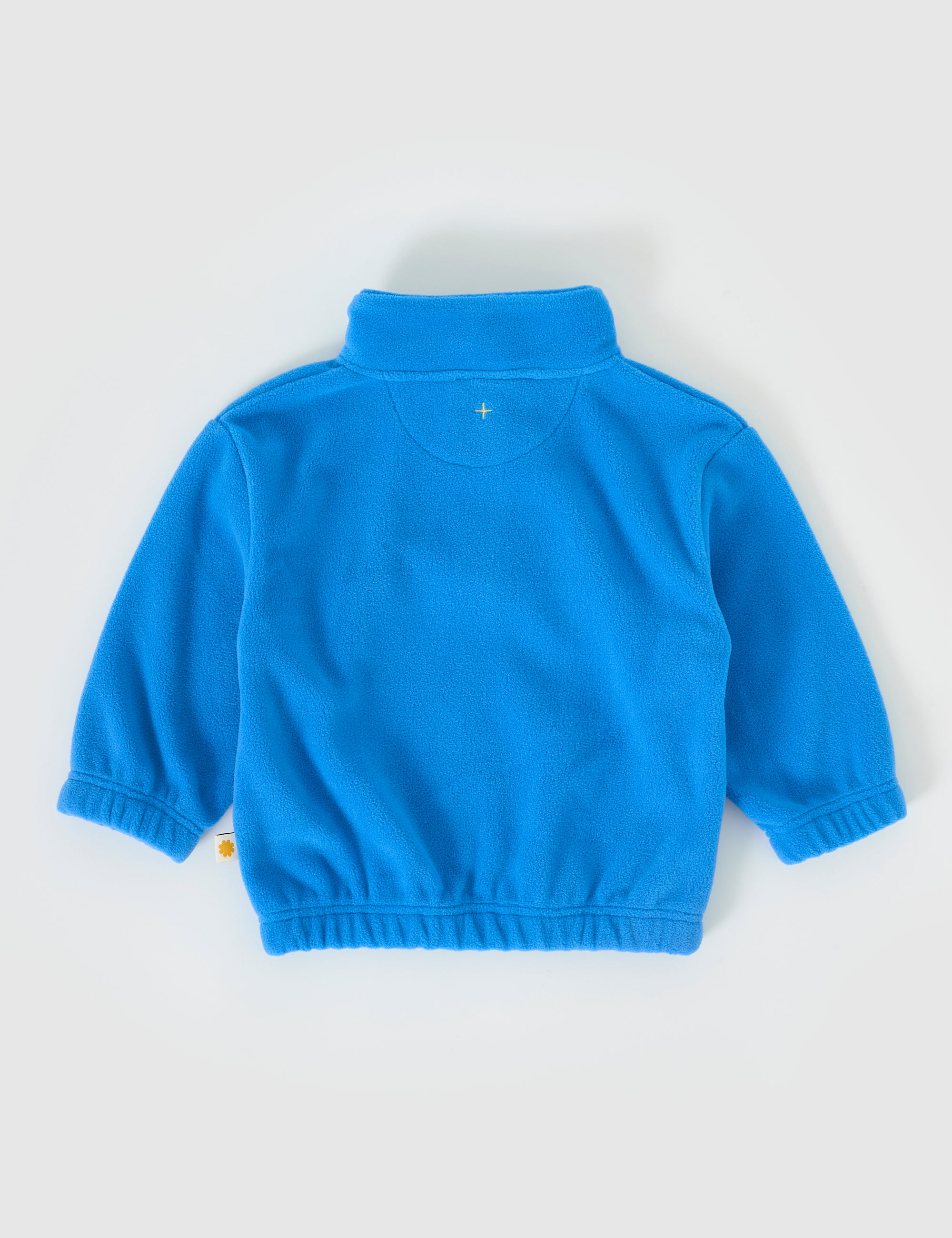 Goldie & Ace Bobbi polar fleece sweater lake in blue