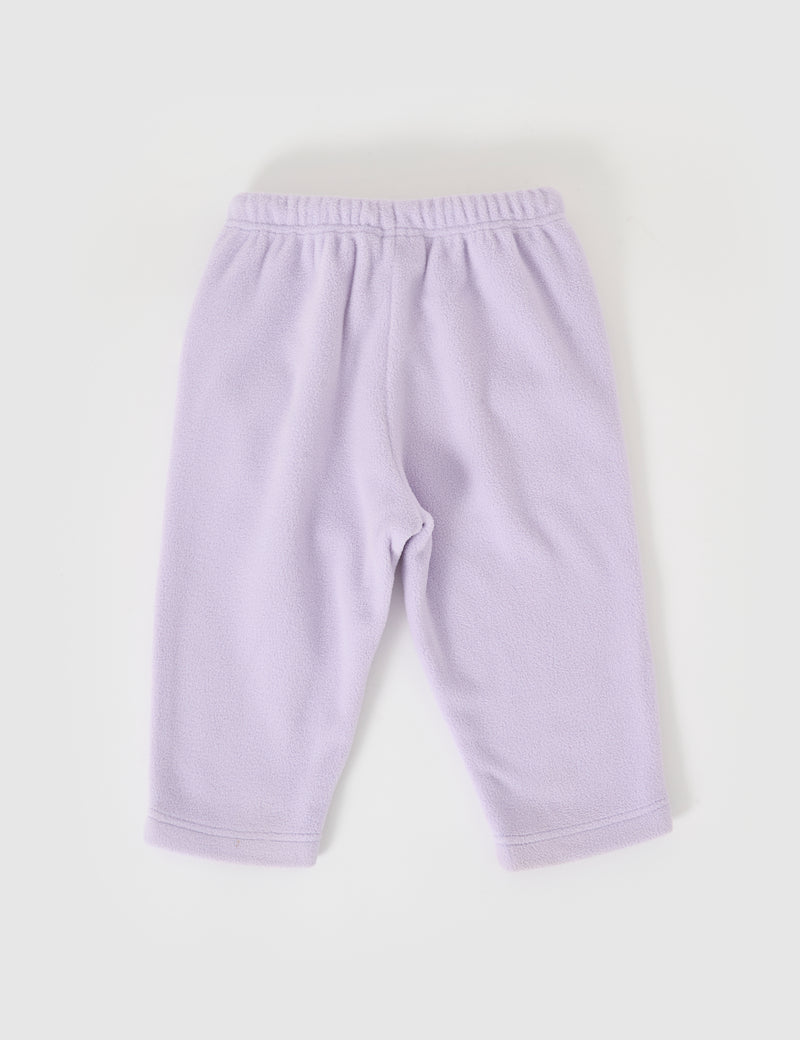 Goldie & Ace Bobbi polar fleece sweatpants lilac