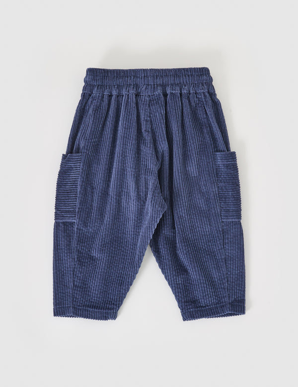 Goldie & Ace Kit Corduroy Pocket Pant in Navy