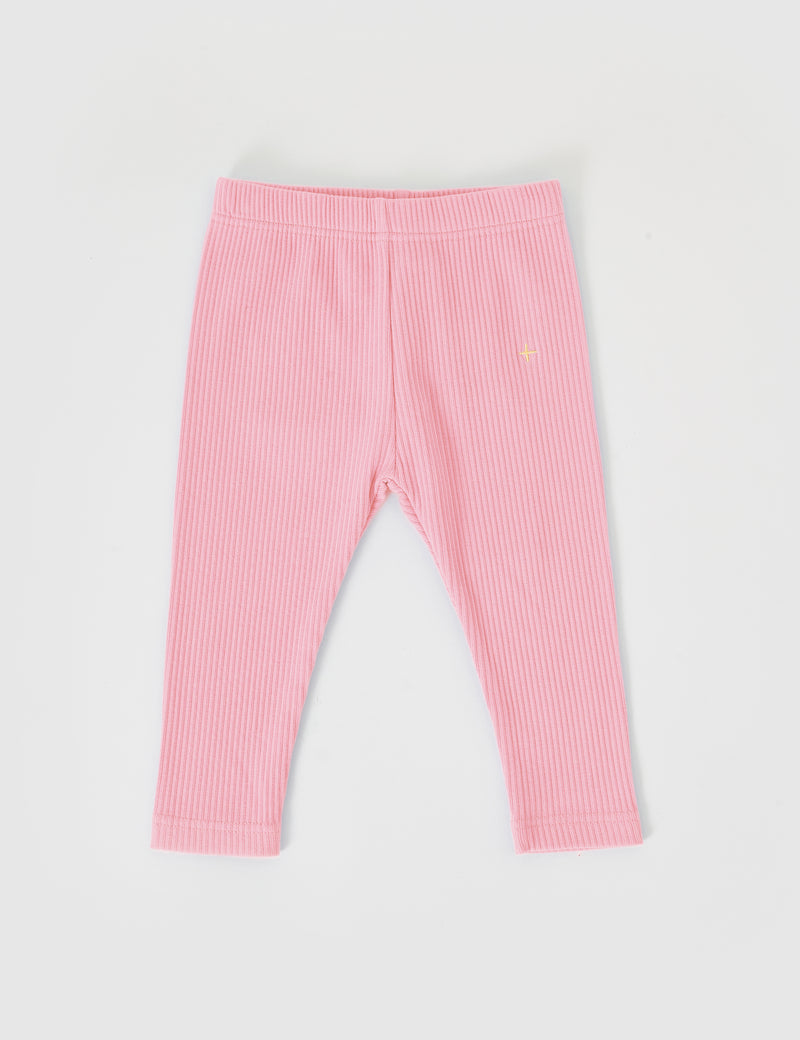 Goldie & Ace Bowie Rib Leggings Sweet Pea Pink