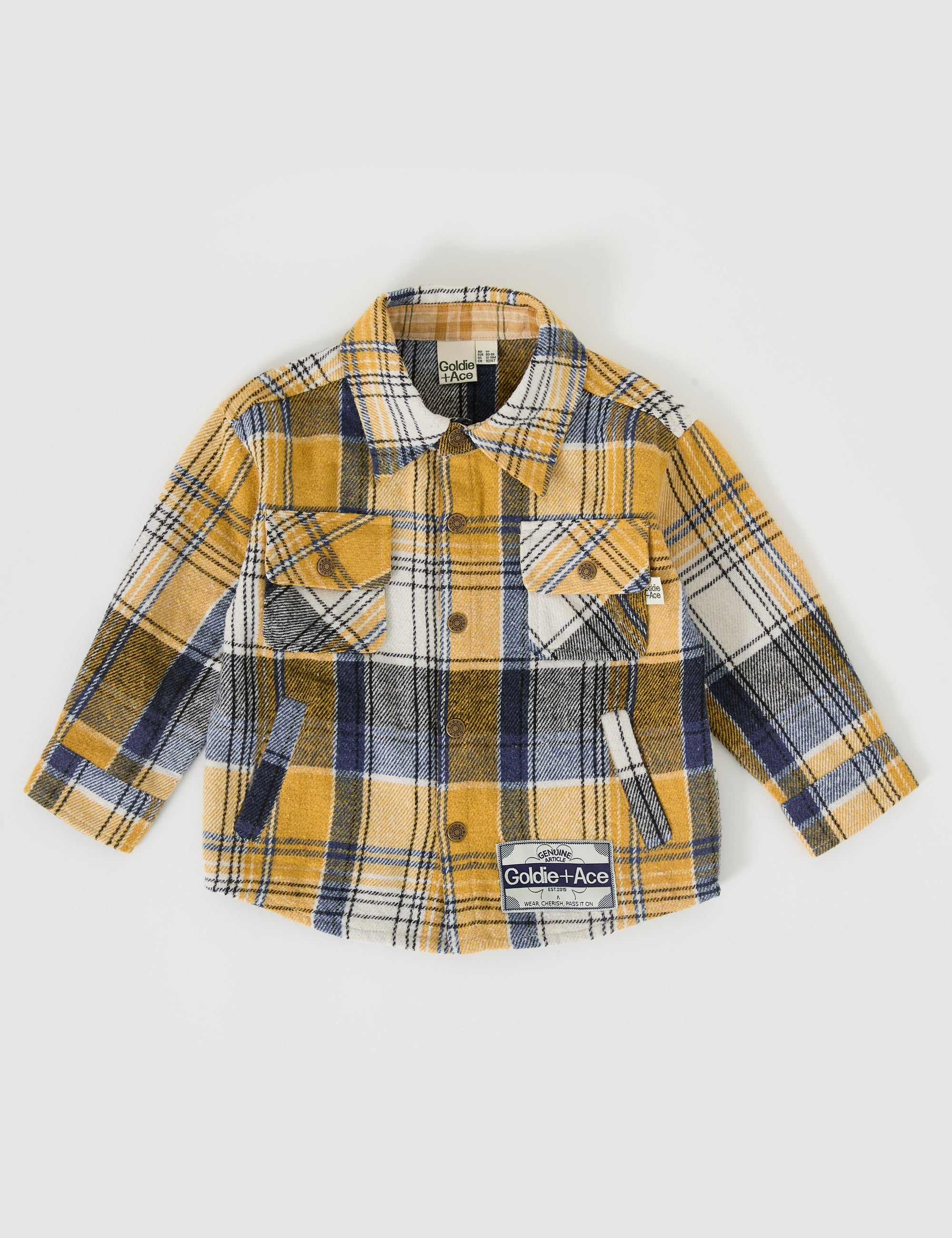 Goldie & Ace rowan check shirt
