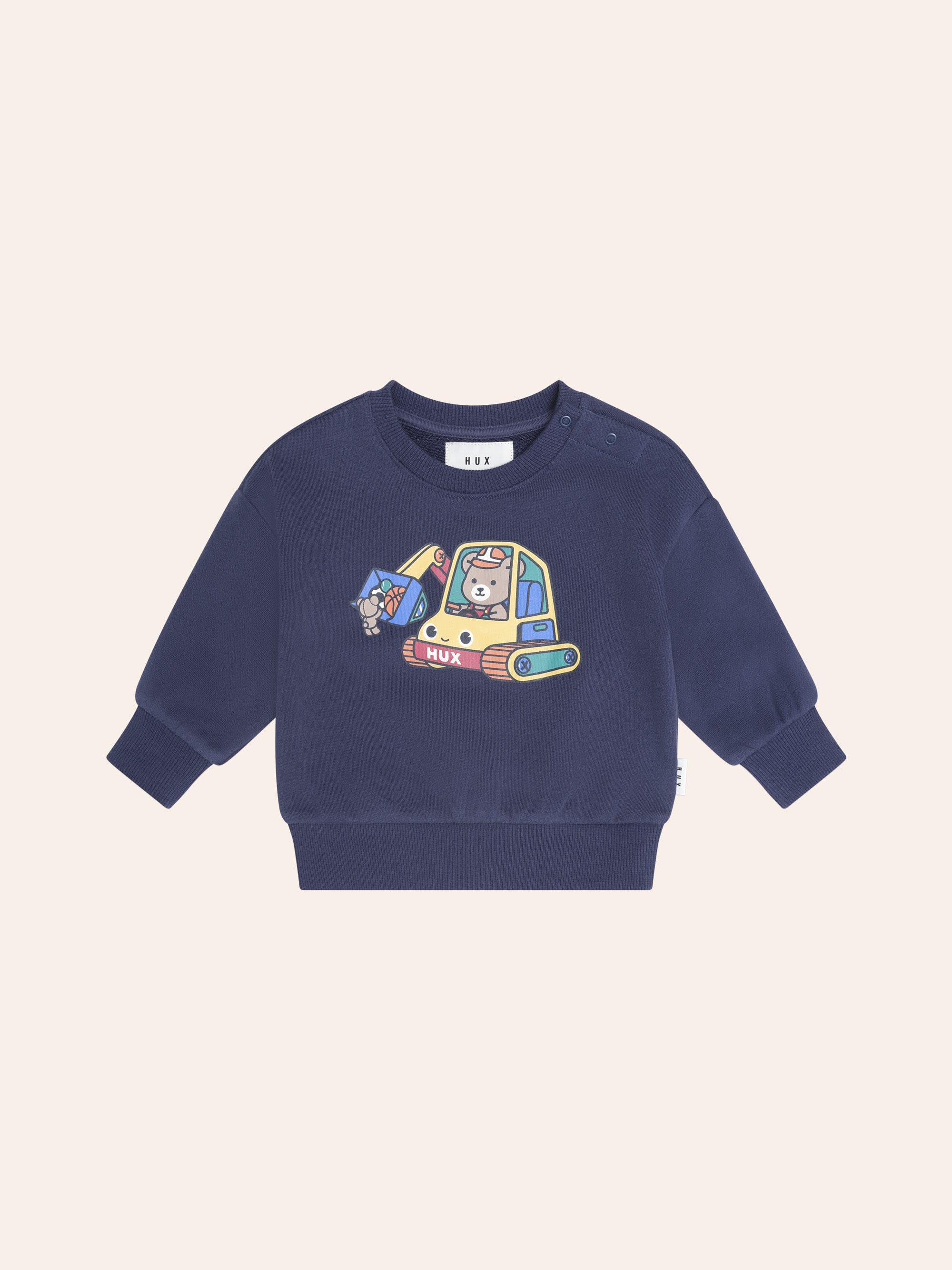 Huxbaby Excavator Hux Sweatshirt - Ink