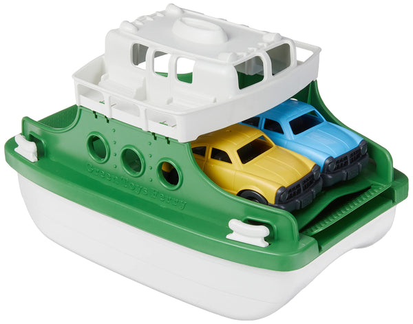Green Toys Ferry Boat in Green and White