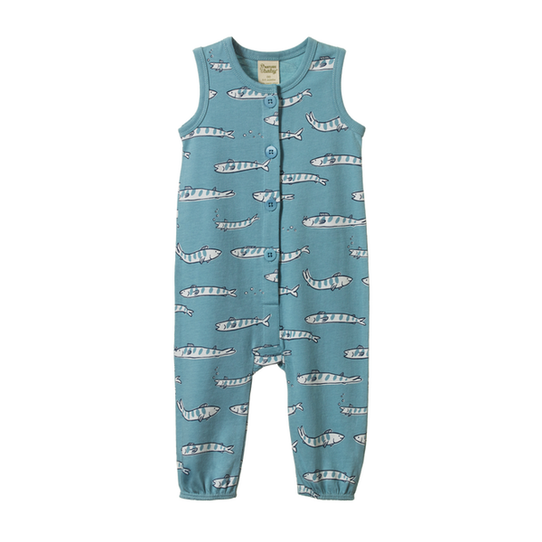 Nature Baby August Suit South Seas Mineral Print in Multi