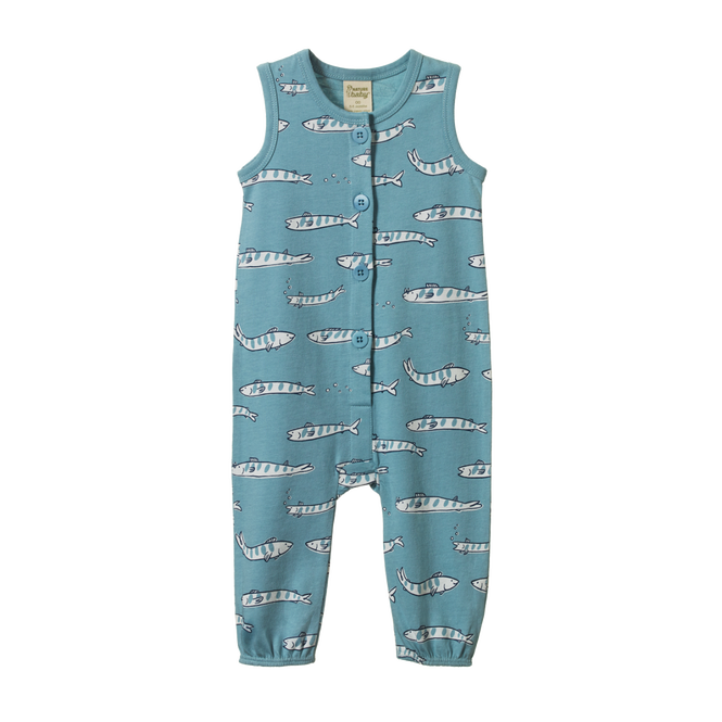 Nature Baby August Suit South Seas Mineral Print in Multi