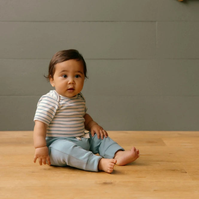 Nature Baby drawstring pant in mineral